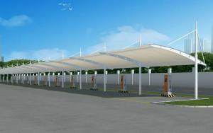 商水县膜结构停车棚