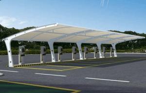 商水县膜结构停车棚