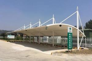 商水县膜结构停车棚